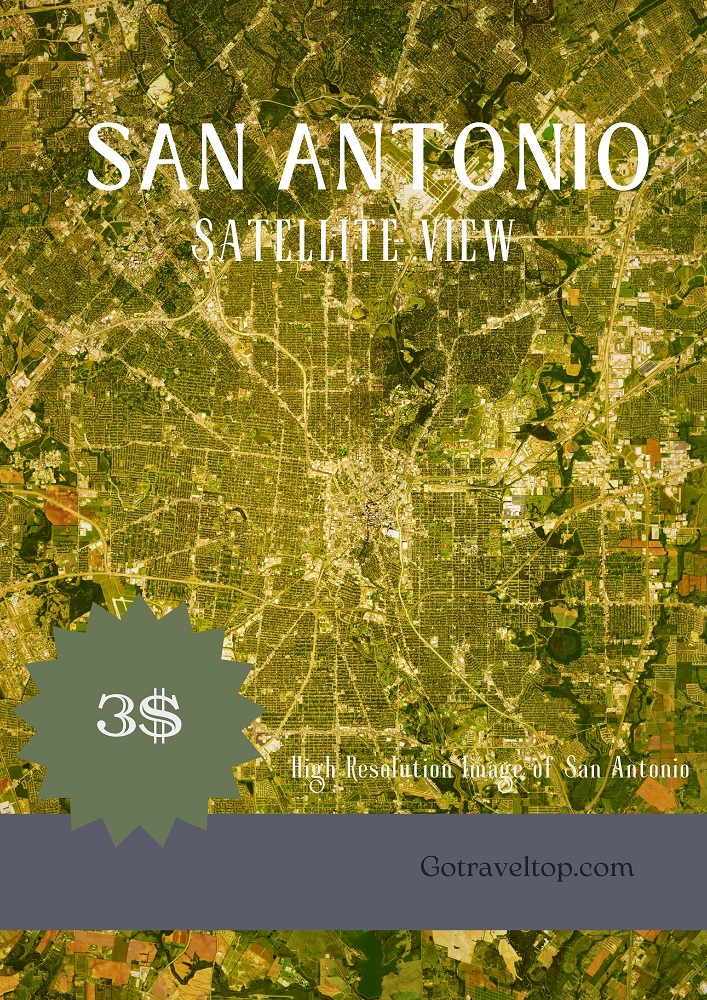 San Antonio Satellite View
